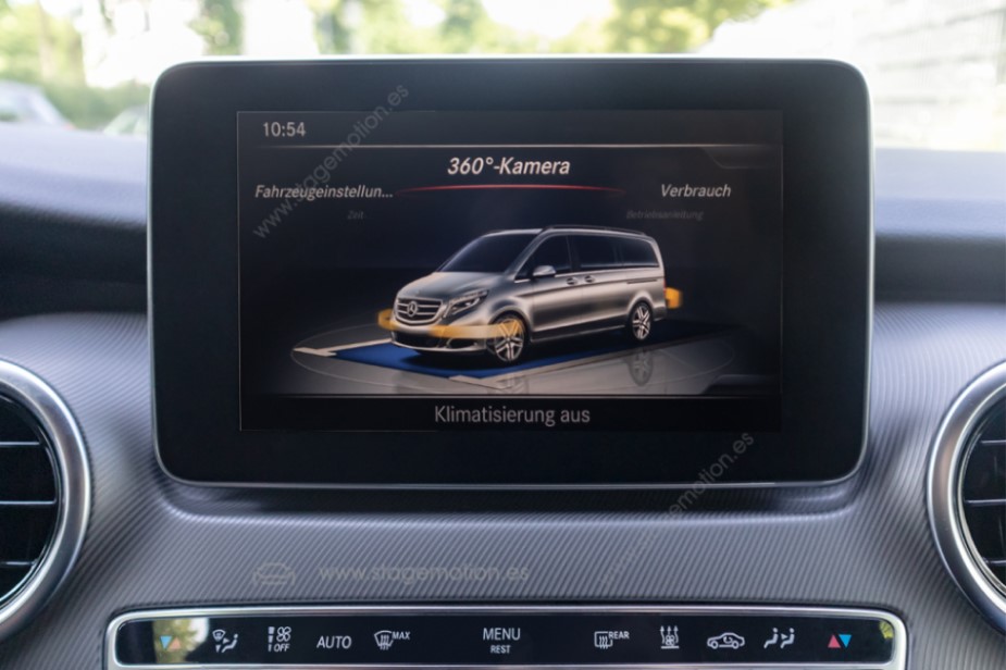 Kit reequipacción cámara de 360° código JS1 para Mercedes Benz Clase V 447