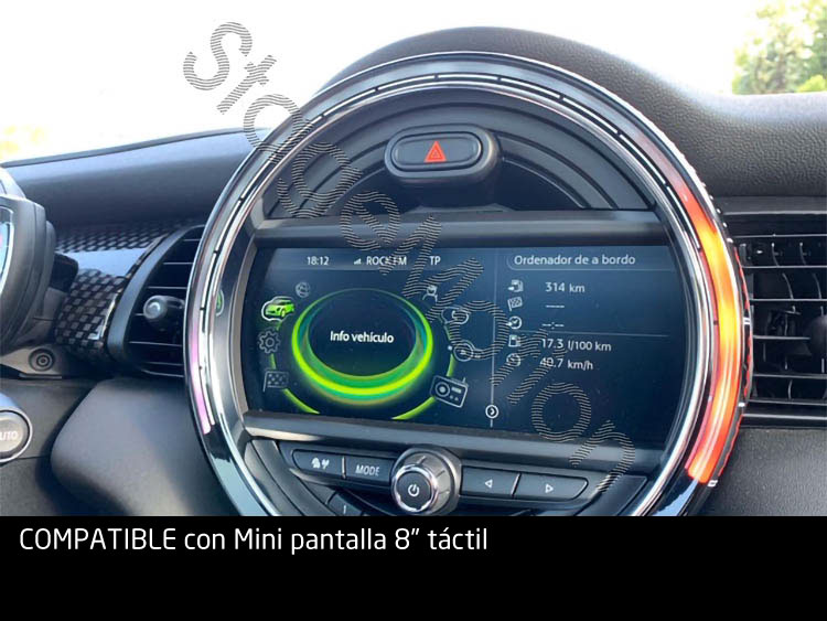 Interface Cámaras + Vídeo AUX BMW / MINI Series F y G (EVO ID5&ID6 desde aprox. 2017) Pantallas: 6.5"/8.8"/10.2"