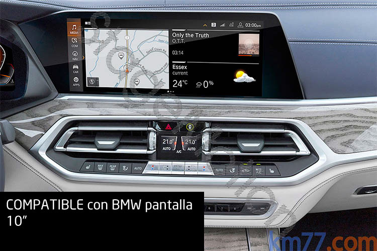 Interface Cámaras + Vídeo AUX BMW / MINI Series F y G (EVO ID5&ID6 desde aprox. 2017) Pantallas: 6.5"/8.8"/10.2"