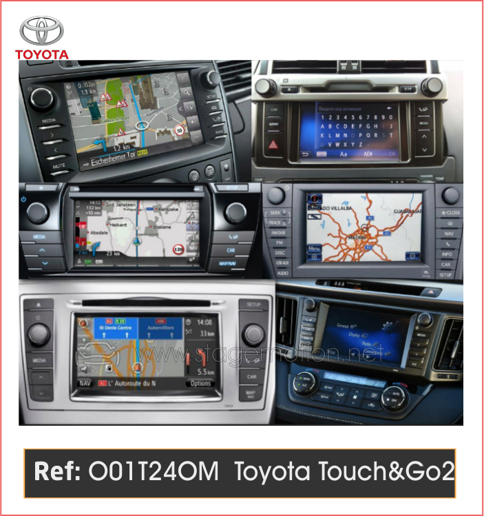 Cableado Cámara Trasera OEM Toyota Touch&Go2 (aprox 2012-2017)