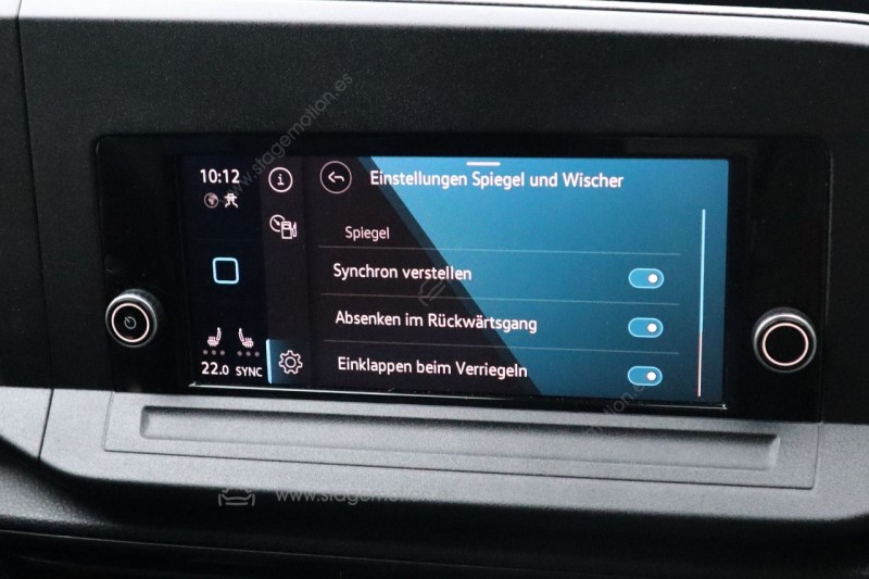 Kit de retrovisores exteriores abatibles para VW Caddy SB