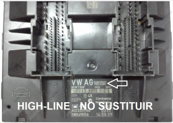 Unidad de Control highline para VW T5 GP