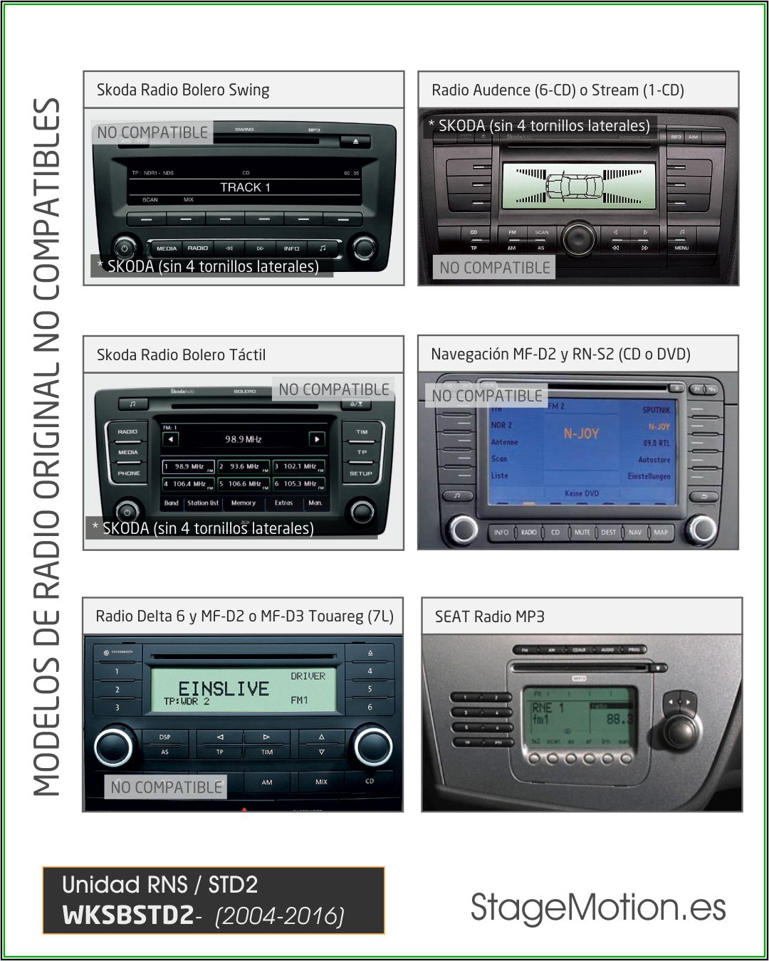 MIB-STD2 High (CarPlay + AndroidAuto + RVC + USB)