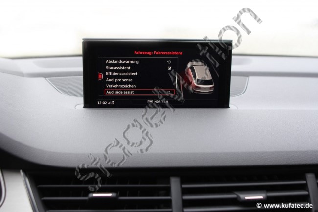 Kit de asistencia lateral  + espejos exteriores - Audi Q7 4M