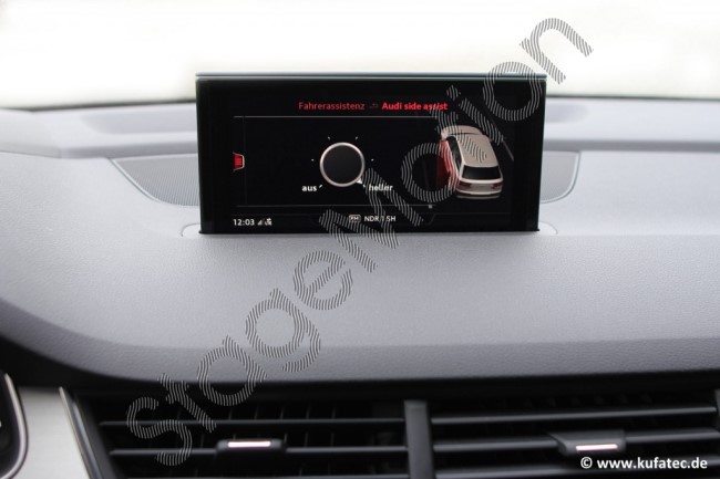 Kit de asistencia lateral  + espejos exteriores - Audi Q7 4M