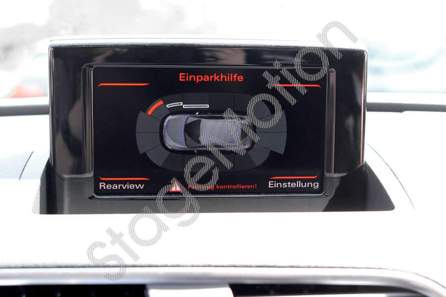 Kit completo Park Assist con pantalla circundante para el Audi Q3 8U