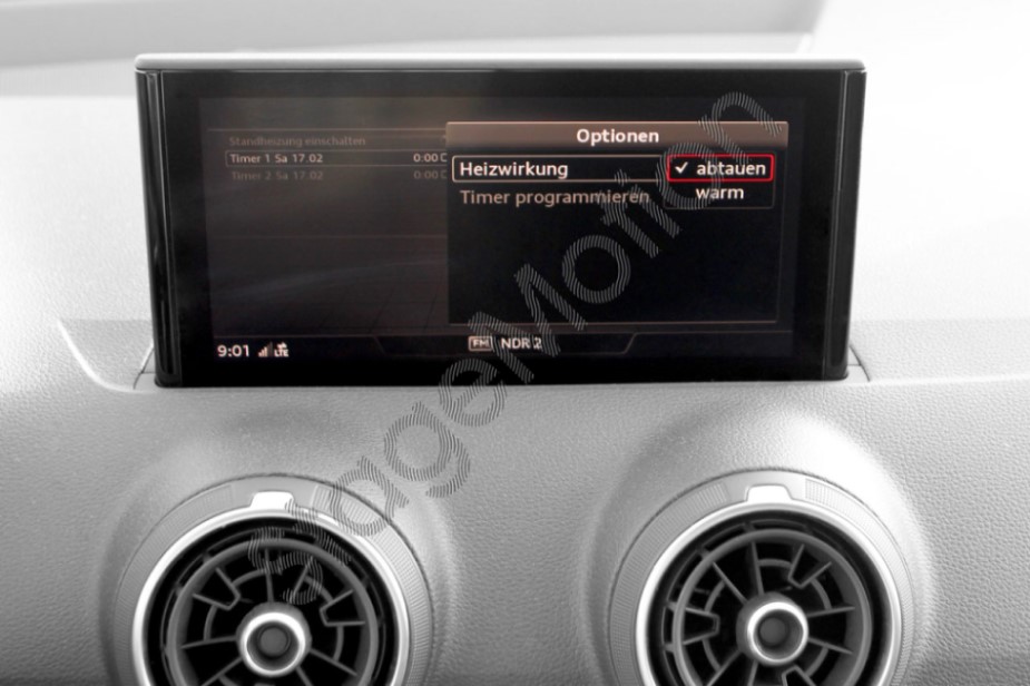 Kit de reequipamiento calefacción adicional para Audi Q2 GA