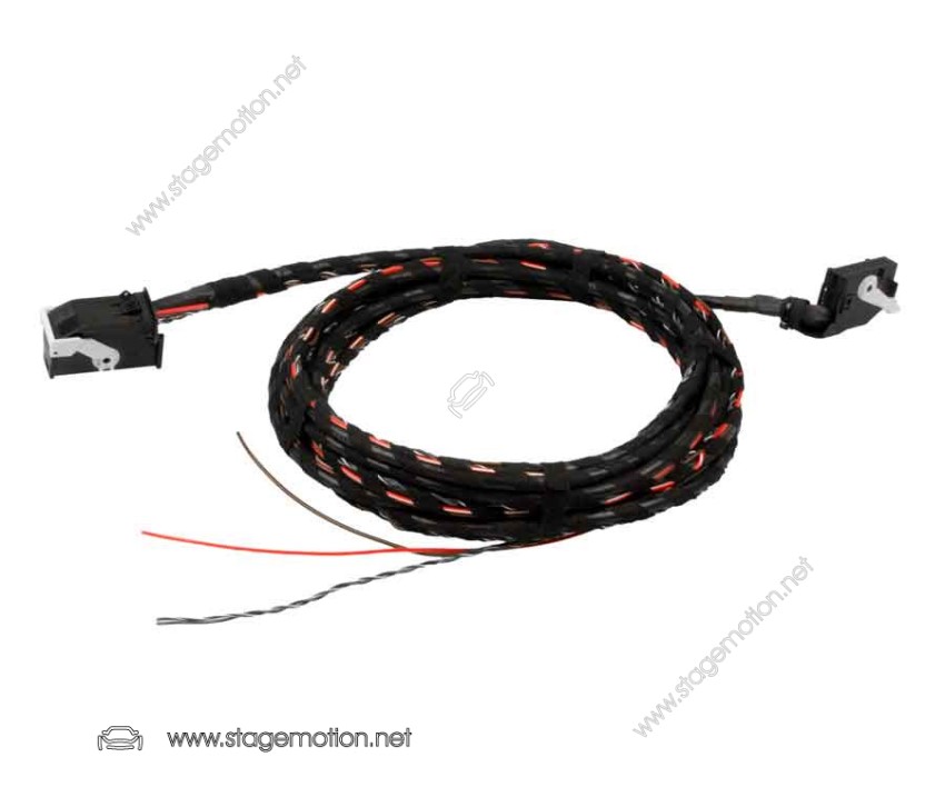 Cableado sintonizador de TV para VW RNS 510