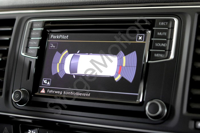 Reequipamiento Park Pilot delantero para VW T6 SH