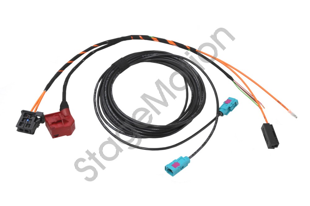 Cableado Sintonizador de TV con fibra óptica para Audi A5 8T, A4 8K MMI 3G