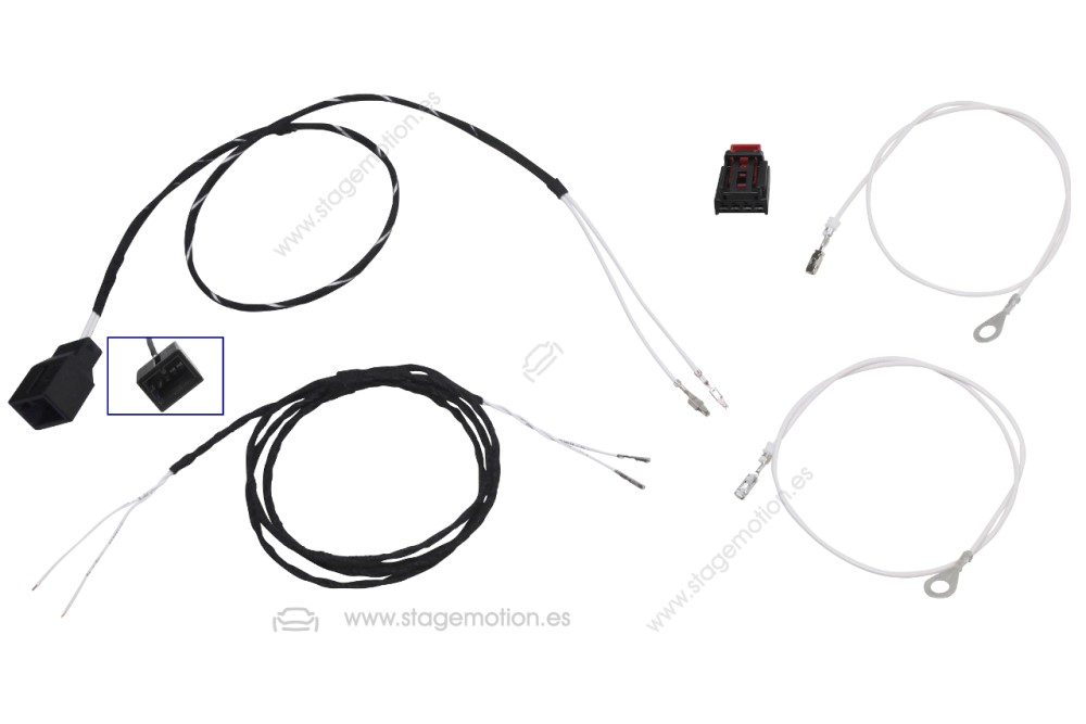 Cableado de faros LED Matrix para VW Touareg CR