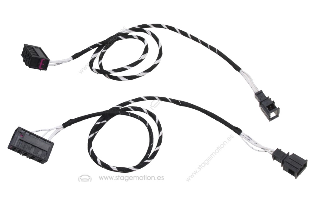 Cableado de alfombrillas calefactables al asiento calefactable para Skoda Octavia 5E
