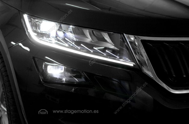 Faros LED Luces diurnas LED (TFL) para Skoda Kodiaq NS7