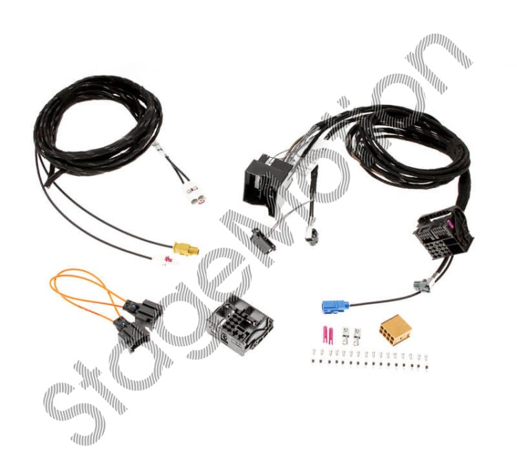 Cableado retrofit MMI basic a MMI 3G High para para Audi A4 8K, A5 8T