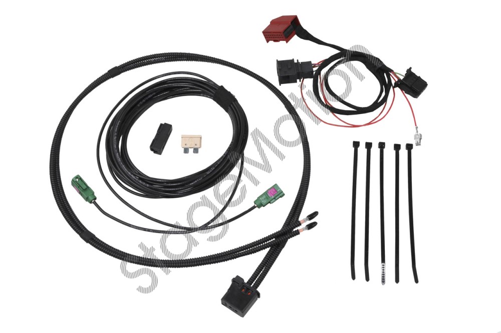 Sintonizador de TV por cable para Audi A8 4E con fibra óptica MMI 2G