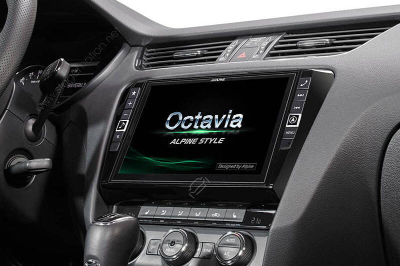 Sistema de navegación infoentretenimiento Alpine para Skoda Octavia 3 (5E)