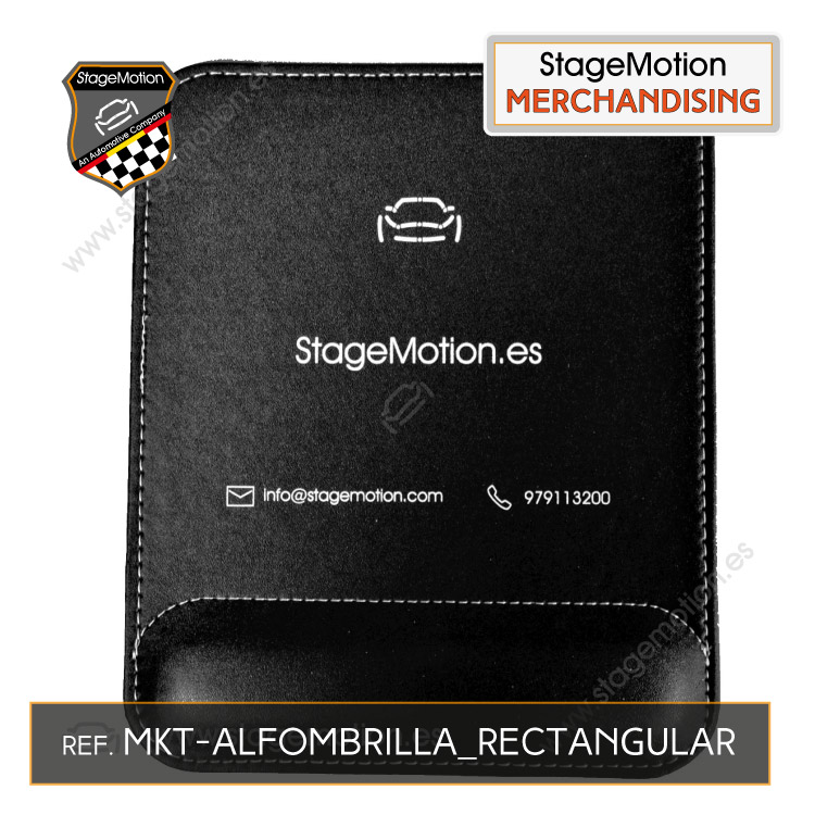 Alfombrilla para ratón | Ergonómica | Reposamuñecas | Rectangular