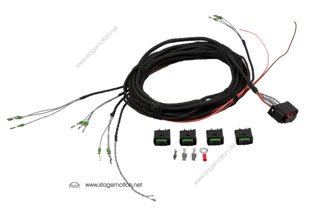 Cableado de control de presión de neumáticos para VW Touareg 7P