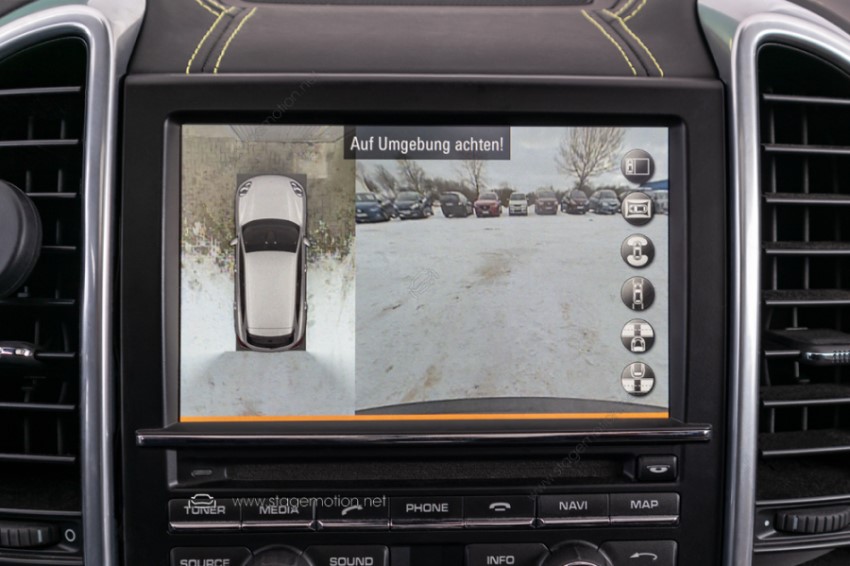 Kit 360º Top-View Original para Porsche Cayenne 92A
