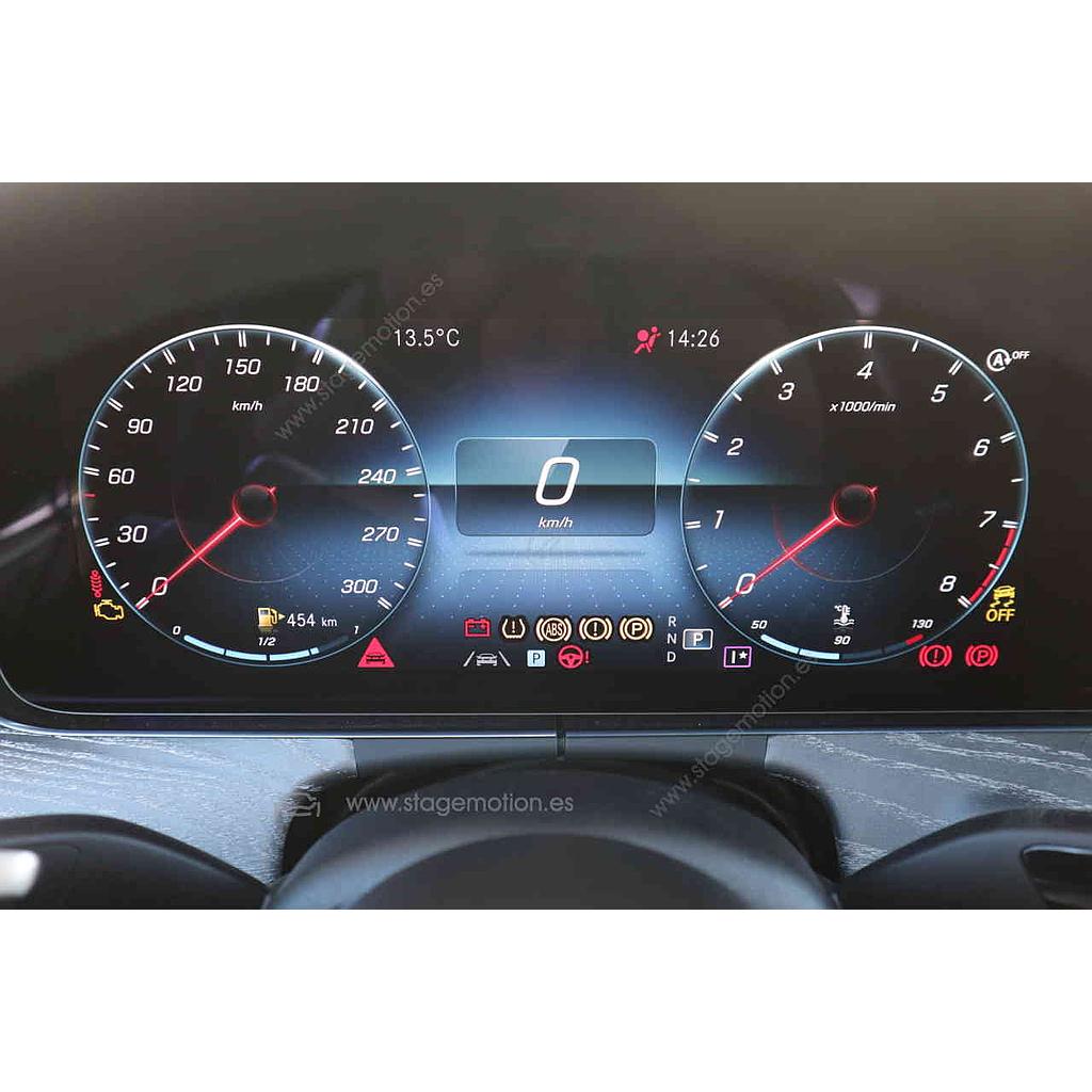 Activador Ajuste de la escala de velocidad a 330 km/h o 360 km/h ...