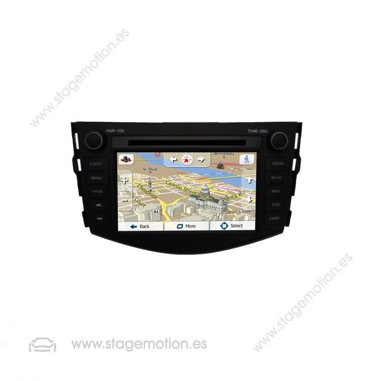 Kit Navegación R-Series para Toyota Rav 4 desde 2009-2012