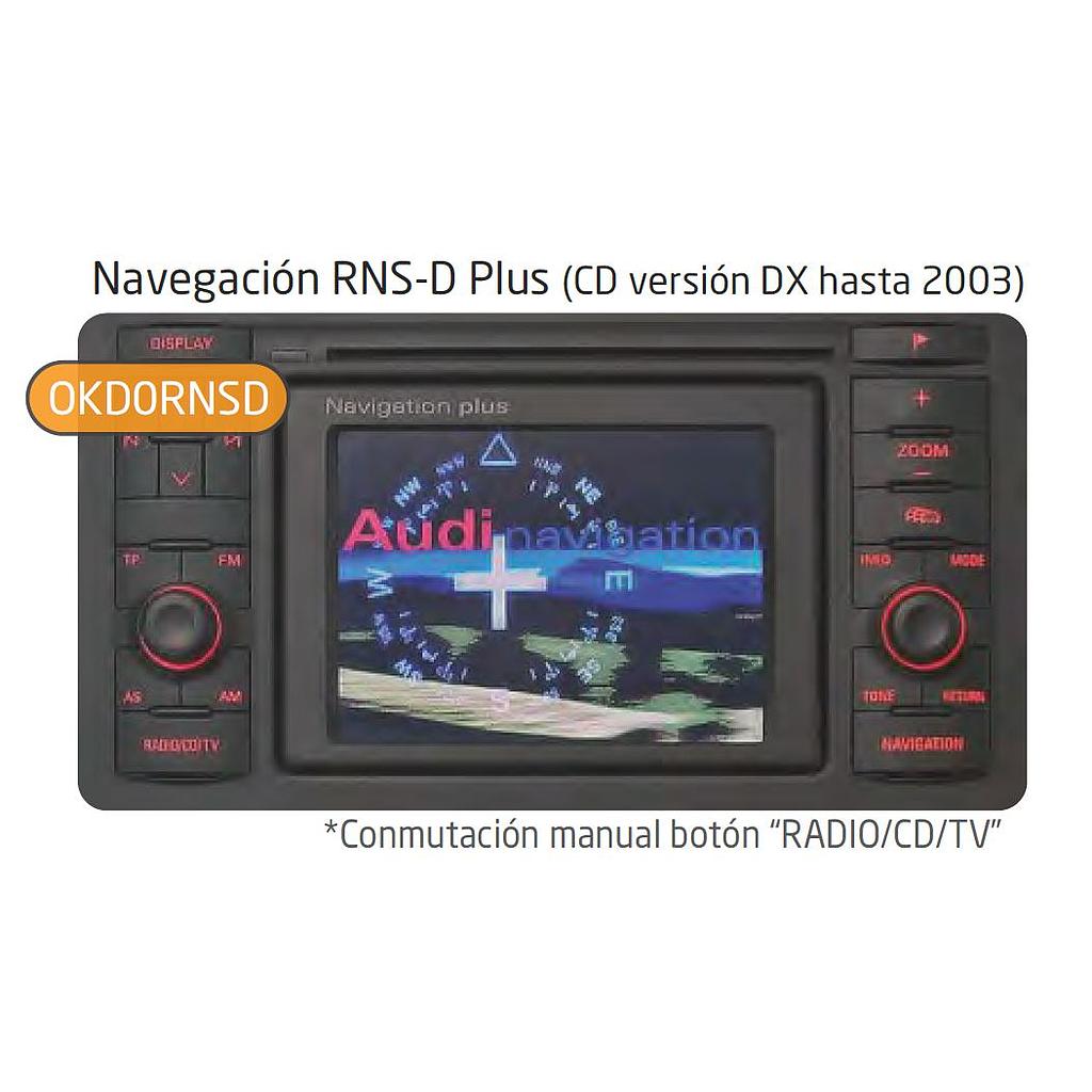 Kit RVC Integrado RNS-D (Mapas CD)