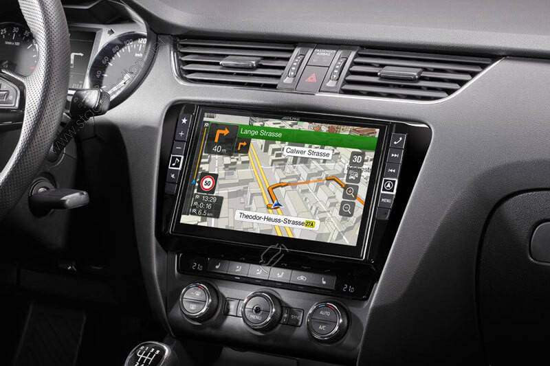 Sistema de navegación Infotainment estilo alpino para Skoda Octavia 3 (5E)