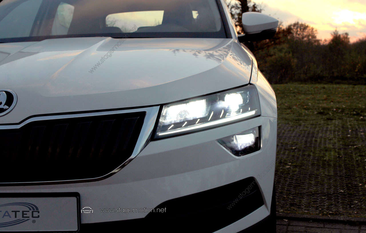 Faros delanteros LED con LED DRL para Skoda Karoq NU7