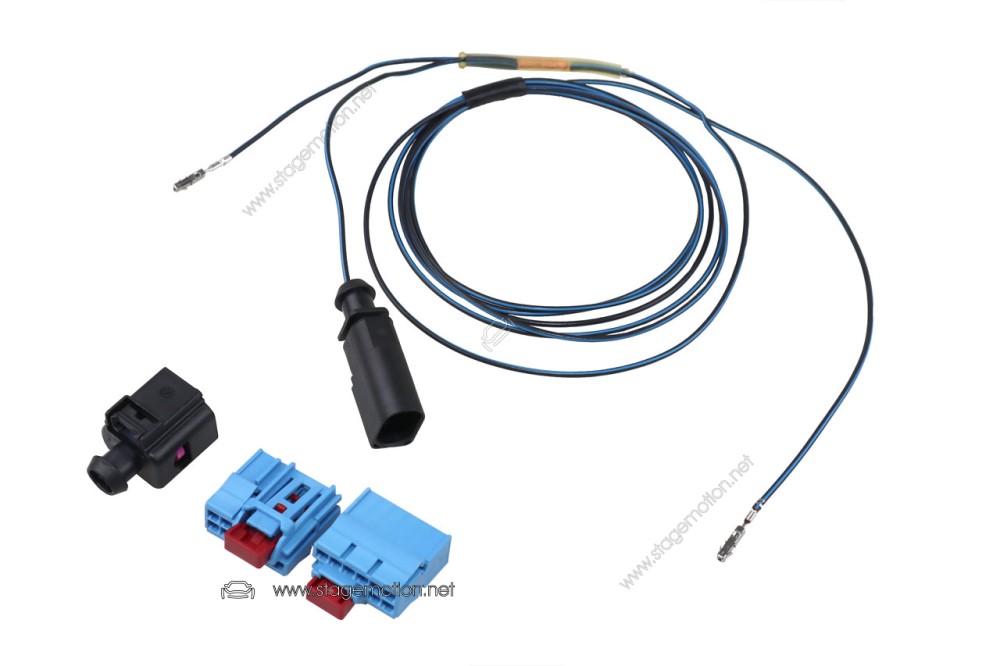 Juego completo de luces traseras LED oscurecidas para VW Polo AW1