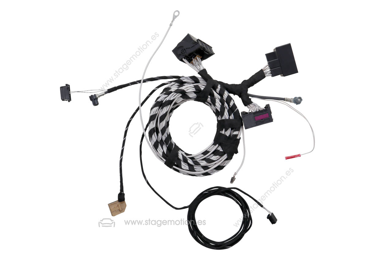 Sistema de radio de actualización del juego de cables - MMI High 3G para Audi