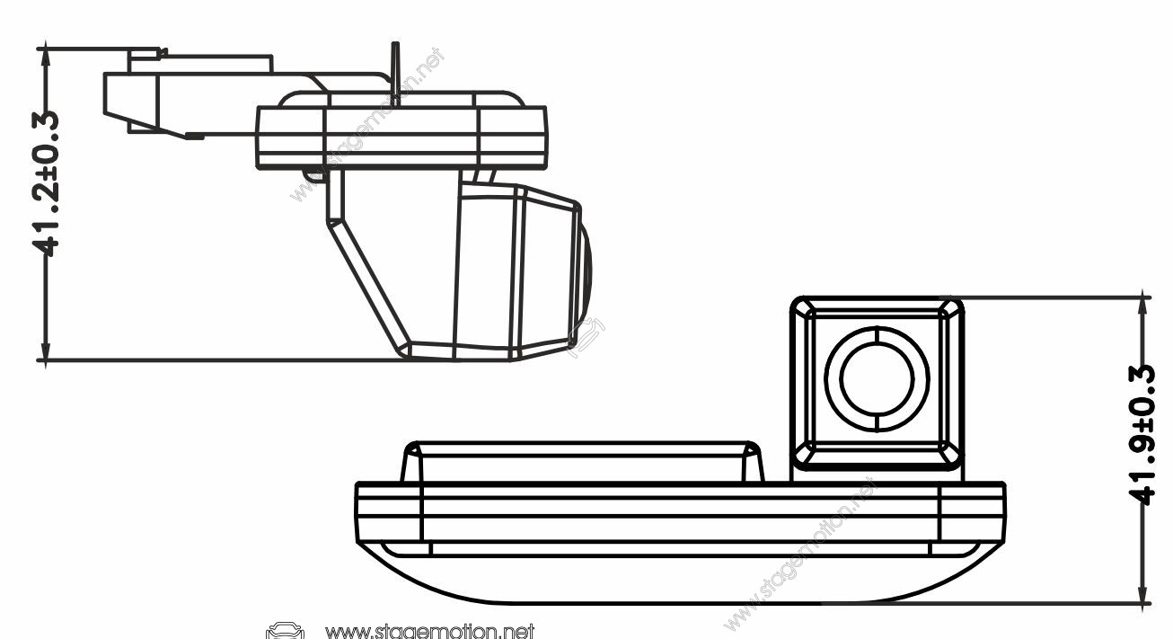 Kit RVC Integrado para Mercedes-Benz Clases B (W246/W242) / E(212/207) / CLS - NTG 5.1