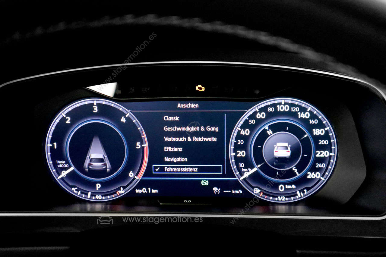 Cuadro de instrumentos, AID de pantalla de información activa para VW Tiguan AD1, BW2